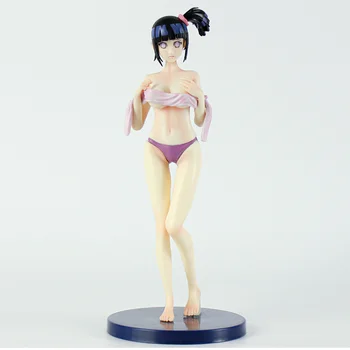Anime NARUTO Hinata Hyuga costum de Baie NOUA Versiune PVC Acțiune Figura Janpenese Sexy Glri Modelul de Colectare Jucarii Papusa Cadou