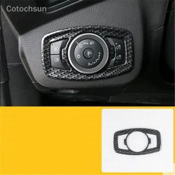 Cotochsun Auto-Styling consola centrala Mănușă mânerul ușii volan aerisire Autocolant Decorativ de Caz Pentru KUGA 2013-2018