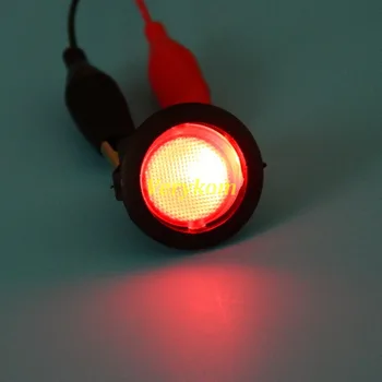 20buc 4 culori 16A 12V LED Rotund Rocker ON/OFF Comutator SPST 3 Pini Cu LED-uri,de Înaltă Luminos led rosu galben verde albastru