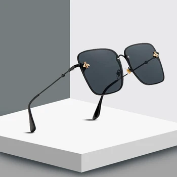 2020 NOU Retro ochelari de Soare Patrati Bărbați Femei Brand Designer de Epocă Gradient Shades Ochelari de Soare UV400 Oculos Feminino Lentes