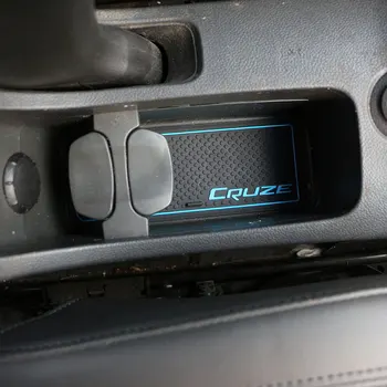 9pcs Car Styling Interior Non-Alunecare Mat Usa Groove Pad Pernă de Cauciuc se Potrivesc Pentru Chevrolet Cruze Sedan, Hatchback 2009-