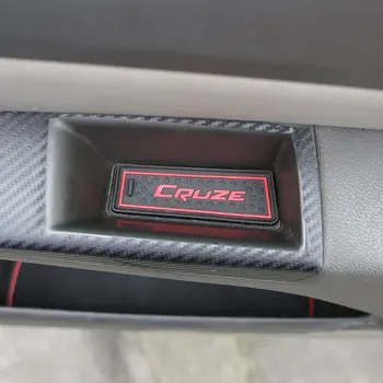 9pcs Car Styling Interior Non-Alunecare Mat Usa Groove Pad Pernă de Cauciuc se Potrivesc Pentru Chevrolet Cruze Sedan, Hatchback 2009-