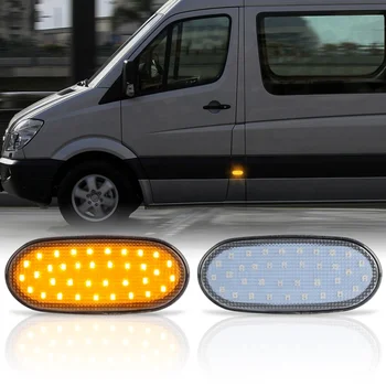 Pentru Benz Sprinter W906 pentru pentru VW Crafter 06-13 Dinamice Laterale LED-uri Lumini de poziție Laterale Repetor Lampa Curge Lumina de Semnalizare