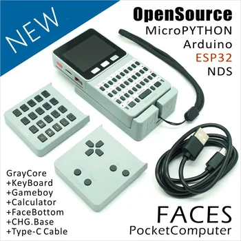 M5Stack NOUĂ Ofertă! ESP32 Open Source Fețele Calculator de Buzunar cu Tastatura/PyGamer/Calculator pentru Micropython Arduino