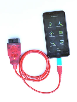 OBDLink SX USB 425801 Interfață de Diagnosticare & OBDWiz Software pentru Windows, Android, Laptop, Telefon Inteligent