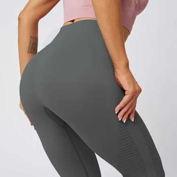 OMKAGI Talie Mare fără Sudură Jambiere Push-Up Leggins Sport Femei Fitness Rulează Pantaloni de Yoga Lucra Haine Pantaloni Sport Strans