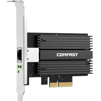 CF-P100 V2 10Gb PCI-E placa de Retea AQC107 Chipset 2,5 G/5G/10G PCIE X4 adaptor de Rețea Transmisie Rapida Dongle-ul pentru windows, Linux