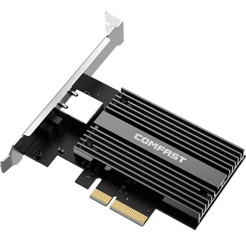 CF-P100 V2 10Gb PCI-E placa de Retea AQC107 Chipset 2,5 G/5G/10G PCIE X4 adaptor de Rețea Transmisie Rapida Dongle-ul pentru windows, Linux