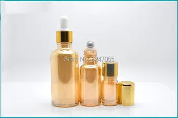 GlassAromatherapy Ulei Esențial de Reactiv/Parfum Picurator Pipeta de Sticla,Roll-on cu Parfum Flacon de Sticlă,5ml10ml15ml20ml30ml50ml100ml