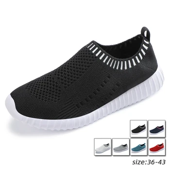 2021 Lightwear de Mers pe jos Casual Femei Doamnelor Rularea Pantofi Femei pentru Femei Pantofi Sport Sock Adidași Zapatos De Mujer Plus Dimensiunea 43