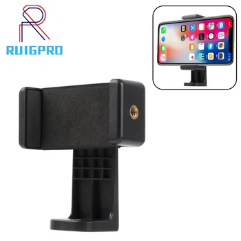 Ruigpro Universal Mini Handheld Desktop Trepied Stabilizator cu Rotație de 360 de Grade Telefon Clip Suport pentru Gopro Nikon Tun