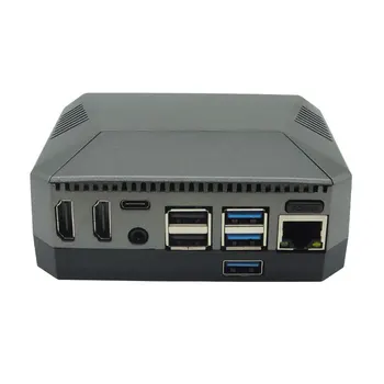 Argon M. 2 Caz pentru Raspberry Pi 4 Model B M. 2 SSD SATA la USB 3.0 Placa Suport UASP Built-in Ventilator carcasă din Aluminiu