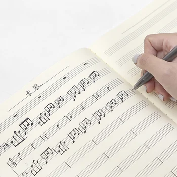 Cinci Linii De Note Muzicale Notebook Muzica Fila Personal Suficient Pentru Notebook