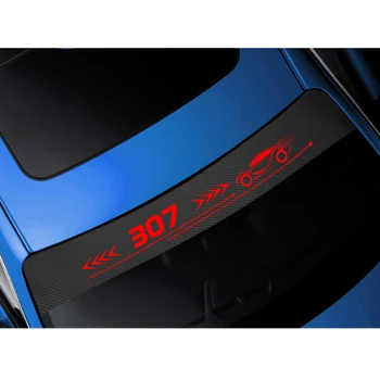 Auto-styling autocolante auto pentru Peugeot 307 Auto Parbriz Geam Culisant Decal Autocolant auto styling