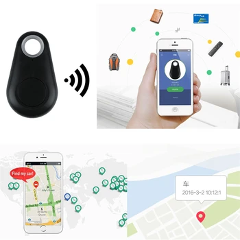 Wireless Bluetooth Tracker de Alarmă Anti-pierdut Tag Inteligent Copil Geanta Portofel Key Finder GPS Locator cu APP Mobil Gratuit de Monitorizare