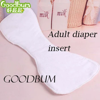 Goodbum În Vârstă Introduce Adult Cârpă Scutece Incontinenta Nursing Respirabil Etanșe Super Absorbante Confortabile Adult Insertie