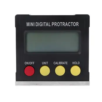 360 De Grade Mini Raportor Digital Inclinometru Electronic De Nivel Caseta Magnetică Bază De Instrumente De Măsurare