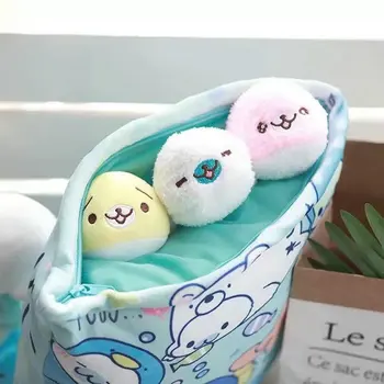 Un sac de 4buc/8pc dulce bomboane, jucării de pluș simulare gustare pernă kawaii sakura iepure de pluș jucărie creativă pentru copii/copilul