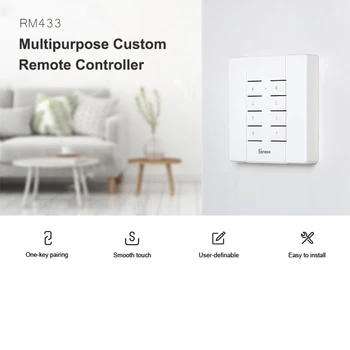 SONOFF RM433 433MHz Multi-scop Personalizate de la Distanță Controler Puternic Compatibilitate cu 433 de Protocol Dispozitiv Smart Home
