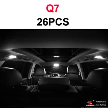 Perfect Canbus fara eroare interior bec LED dom hartă interioară lectură kit de lumina pentru Audi Q3 SQ5 Q5 Q7