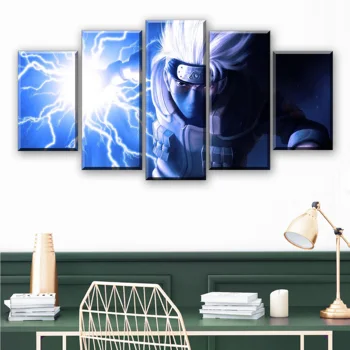 5 postere cu anime populare anime naruto pictura decor acasă living dormitor panza pictura