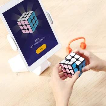 Youpin Giiker super cub inteligent App de la distanță comntrol Profesionale Magic Cube Puzzle-uri Colorate Jucării Educative Pentru bărbat femeie