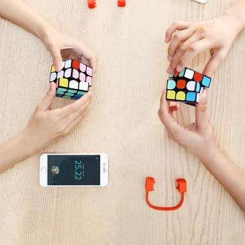 Youpin Giiker super cub inteligent App de la distanță comntrol Profesionale Magic Cube Puzzle-uri Colorate Jucării Educative Pentru bărbat femeie
