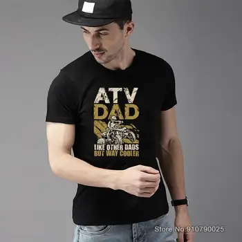 Design ATV Quad Tata Părinți Ziua Femei T Shirt Streetwear Noutate