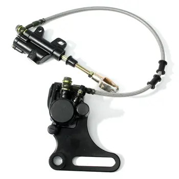 15mm Spate Sistem de Frânare cu Disc Etrier Pad Pentru 125cc 140cc Groapă Dirt Bike ATV-uri Hidraulice Etrierului de Frână din Spate