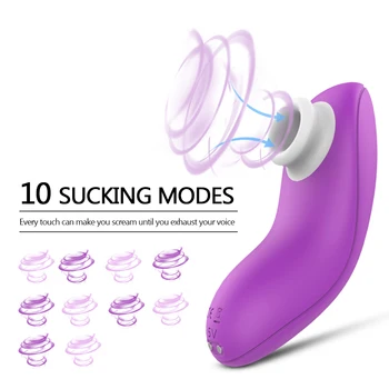 Clitorisul Suge Vibratorul Adult Erotic Jucărie 10 Viteza Biberon Suge Vibratorul Sex Oral Clitoris Stimularea Orgasmului Feminin Masturbator