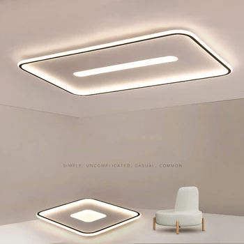 LED Tavan Suspendat Lumină pentru Camera de zi Dormitor Pătrat Plafon Moderne LampIndoor Iluminat Decor Acasă Creative corpuri de Iluminat