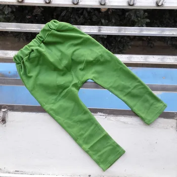 Băiatul Pantaloni Copii de Primavara Toamna Haine copii pantaloni pentru fete pantaloni harem fabrica de patru butoane 2020 solid roșu verde