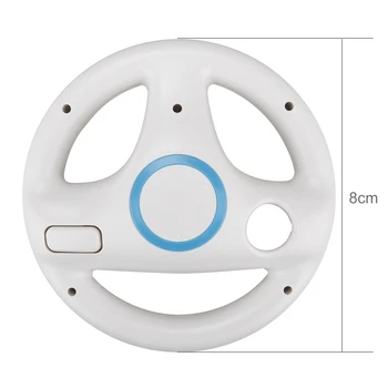 Plastic Inovatoare și ergonomlc design de Joc de Curse de Volan pentru Kart Wii Remote Controller Pentru Nintendo Wii Kart Racing