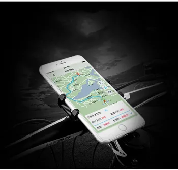 Aliaj de aluminiu de Biciclete Titularul de Telefon Mobil Pentru iPhone Samsung Universal Mobile Telefon Mobil Ghidon Bicicleta GPS Montare Suport Rafturi