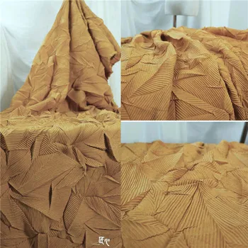 50cm*145cm/buc Jaluzele epocă țesătură de muselină plisată de tesatura de bumbac și lenjerie de pat