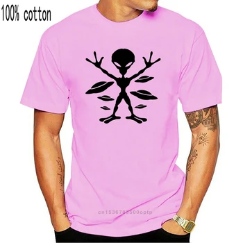 Alien Bărbați Neon T-Shirt - Ozn Zona 51 Străinilor Et Amuzant Tricou