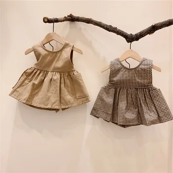 Vara Purta imbracaminte pentru copii Nou Stil Fete Elegante, Rochie de Printesa Rochie Tutu Butonul de rochie de printesa