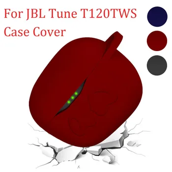 Noi Anti-toamna Silicon Casti Cazul Capac de Protectie Shell pentru JBL Ton T120 TWS Căști fără Fir Bluetooth Accesorii