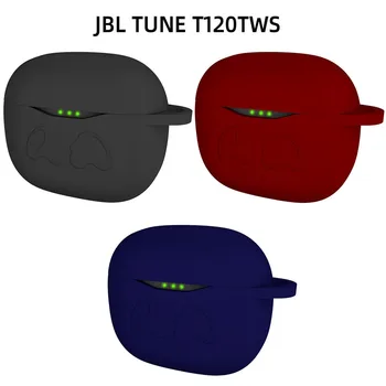 Noi Anti-toamna Silicon Casti Cazul Capac de Protectie Shell pentru JBL Ton T120 TWS Căști fără Fir Bluetooth Accesorii