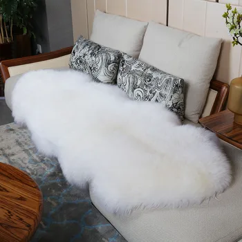 De lux reale covor lână Blană de Oaie pe Covorul din dormitor, living, cald, scaun perna de podea mat de oaie covor gros personalizate