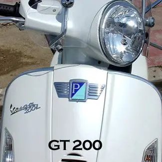 Motocicleta Chrome Aripi Logo Trim Caz pentru Piaggio Vespa ET2 50 ET4 150 GT200 GTS250ie