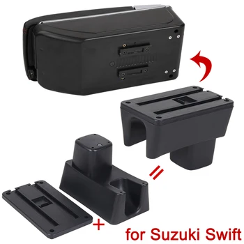 Pentru Suzuki Swift Cotiera Cutie Suzuki Swift Auto Universal Central Cotiera Cutie de Depozitare suport pentru pahare scrumieră modificarea accesorii