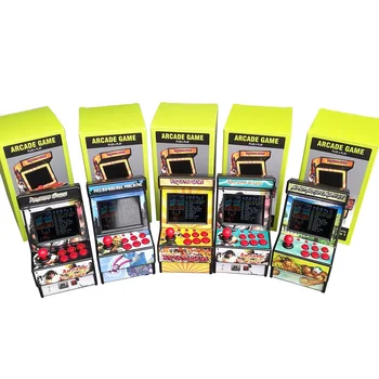Wolsen Retro Arcade video portabil mini consola de jocuri arcade cabinet TV handheld joc 156 jocuri 16-bit mini arcade pentru copil