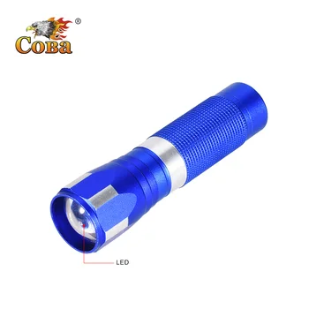 COBA condus tactic lumina baterie AA lanterna rezistent la apa lanterna din aliaj de aluminiu coajă portabil reflectoarelor tabăra de noapte lumina lanternei