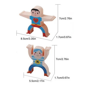 Educative pentru copii Echilibru Clădire Hercules acrobatice copil de stivuire de mare de blocuri de educație timpurie jucarii pentru copii Jucarii