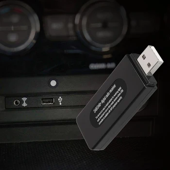 Căutarea locală U Disc Pentru Difuzor Receptor Radio Portabil Led RDS Universal Cu Antena Digital DAB Adaptor Mini USB Port Auto