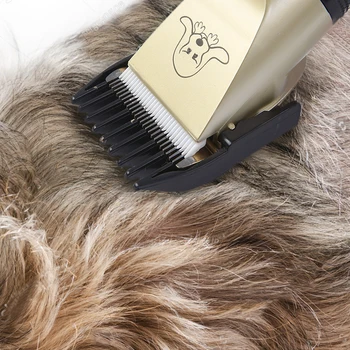 Electric Câine de Ras Parul de Animale Tuns Câine Grooming Kit USB Liniștită cu Acumulator mașini de Tuns Foarfeca Cutter pentru Caini Pisici Animale de companie