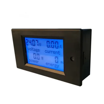 PEACEFAIR PZEM-051 50A/100A Opționale DC Voltmetru Digital Panel Meter 6.5-100V LCD Putere Watt de Energie Kwh Curent Contor cu Șunt