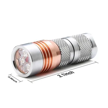 Astrolux IPX-8 Impermeabil S41S din Oțel Inoxidabil 4x Nichia 219C/XP-G3/G2 A6 1600LM Mini Lanterna LED-uri de 2.8 v-4,25 v