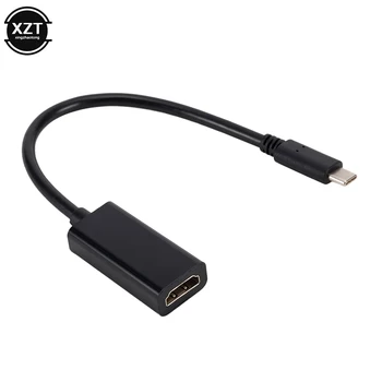 USB de Tip C pentru Adaptor HDMI 4K 60Hz Tip C 3.1 sex Masculin la HDMI de sex Feminin Cablu Adaptor Convertor Pentru MacBook Huawei USB de Tip C de Telefon